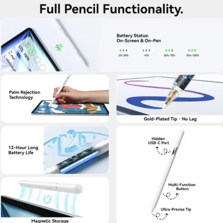 Vention KQNW0 Lápiz óptico para iPad Blanco